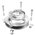  Кулер Thermaltake Engine 17 (CL-P051-AL06SL-A) 1U Low-profile CPU Cooler/17mm height/60mm metal fan/1500-500R.P.M./4-PIN/Cu+Al 