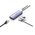  Адаптер UGreen CM252 (60718) USB-C to 3 x USB 3.0+RJ45+Micro USB Multifunction Adapter серый 