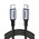  Кабель UGreen US316 (70427) USB-C Cable Aluminum Case with Braided в оплтеке 1 м черный 