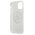  Чехол Guess для iPhone 11 Pro чехол 4G Circle Logo Hard PC/TPU Glitter Light grey 