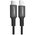 Кабель UGreen US171 (60751) USB-C to Lightning Cable M/M Nickel Plating ABS Shel 1 м черный 