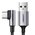  Кабель угловой UGreen US284 (50941) Angled USB AM to USB Type C Cable Angled 1 м черный 