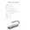  USB Hub Ugreen CM195 (70410) серый космос 