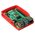  Корпус Qumo (RS030) ABS Plastic, Raspberry Pi 4, White+Red 