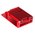  Корпус Qumo (RS004) Aluminum case without fan, Raspberry Pi 4, red 