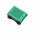  Корпус Qumo (RS037) перфорированный с доп.креплением, Aluminum Case, Raspberry Pi 4B, green 