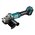  УШМ аккумуляторная Makita XGT BL GA038GZ 