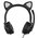  Гарнитура QUMO Game Cat Black (GHS 0034) 