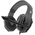  Наушники с микрофоном OKLICK HS-L355G черный 1.8м мониторные оголовье (1939807) 