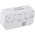  Часы электронные HOMESTAR HS-0110 белые 104307 