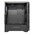 Корпус Powercase Ultimate Black (CUB-A4), Tempered Glass, 4x 120mm ARGB fans, ARGB HUB, чёрный, ATX 