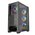  Корпус Powercase Ultimate Black (CUB-A4), Tempered Glass, 4x 120mm ARGB fans, ARGB HUB, чёрный, ATX 