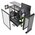  Корпус Powercase Ultimate Black (CUB-A4), Tempered Glass, 4x 120mm ARGB fans, ARGB HUB, чёрный, ATX 