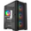  Корпус Powercase Alisio Micro X4B V2 (CAMCXB-A4), Tempered Glass, 4х 120mm ARGB fans, ARGB HUB, чёрный, mATX 