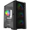  Корпус Powercase Mistral Micro X4B (CMMXB-L4), Tempered Glass, 4х 120mm 5-color fan, чёрный, mATX 