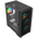  Корпус Powercase Mistral Micro X4B (CMMXB-L4), Tempered Glass, 4х 120mm 5-color fan, чёрный, mATX 