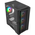  Корпус Powercase Alisio Micro X4B V2 (CAMCXB-A4), Tempered Glass, 4х 120mm ARGB fans, ARGB HUB, чёрный, mATX 