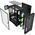  Корпус Powercase Alisio Micro X4B V2 (CAMCXB-A4), Tempered Glass, 4х 120mm ARGB fans, ARGB HUB, чёрный, mATX 