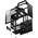  Корпус Jonsbo T8 Plus Black без БП, боковые панели из закаленного стекла, mini-ITX, черный 