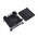  Корпус Raspberry Pi Корпус DesignSpark (136-0233 (136-0232)) ABS Case для Raspberry Pi 3 B/B+ , встроенное крепление VESA (100х100мм), черный 
