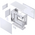  Корпус JONSBO D31 STD White без БП, боковая панель из закаленного стекла, mini-ITX, micro-ATX, белый 