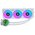  СВО Lian Li GA II Trinity 360 White (GA2T36W) / (G89.GA2T36W.R0) 3x120mm ARGB PWM Fans 