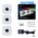  Комплект вентиляторов (3шт.) Lian Li Uni Fan TL LCD 120 White /12TLLCD3W/ (G99.12TLLCD3W.R0) 120x125x28мм (1.6” LCD, 200-1900 об/мин, 27dBa) 