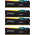  ОЗУ Kingston Fury Beast Black RGB KF556C40BBAK4-128 DDR5 4x32GB 5600MHz RTL Gaming PC5-44800 CL40 DIMM 288-pin 1.25В dual rank с радиатором Ret 