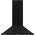  Вытяжка Krona Bella 600 black push-button 