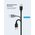  Кабель UGREEN US103 10315 USB 2.0 A Male to A Female Cable 1.5m Black 