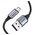 Кабель UGREEN US290 60145 USB 2.0 A to Micro USB Cable Nickel Plating Aluminum Braid 0.5m Black 