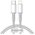 Кабель Baseus CoolPlay (CAKW000002) Fast Charging Type-C to iP 20W 1m White 