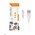  Кабель GoPower GP01M (00-00018563) USB (m)-microUSB (m) 2.4A ПВХ 1.0м белый 1/800 