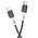  Дата-кабель BOROFONE BX79 silicone charging 61W Type-C to Type-C (черный) 