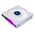  Вентилятор Lian Li Uni Fan TL LCD 120 White /12TLLCD1W/ (G99.12TLLCD1W.R0) 120x125x28мм (1.6” LCD дисплей, PWM, ARGB, 200-1900 об/мин, 27dBa) 