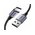  Кабель UGREEN US288 60128 USB-A 2.0 to USB-C Cable Nickel Plating Aluminum Braid 2m Space Gray 