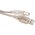  Кабель Cablexpert CCF-USB2-AMBM-TR-2M USB 2.0 Pro, AM/BM, 2м, экран, 2 феррит.кольца, прозрачный 