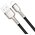  Дата-кабель Baseus Cafule (CALJK-01) Metal USB to IP 2.4A 0.25m Black 