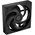  Вентилятор ID-COOLING AS-120-K 120x120x25мм (PWM, резиновые углы, черный, 300-2000об/мин, супертихий) Box 