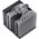  Кулер JONSBO CR-3000 ARGB LGA20XX/1700/1200/115X/AM5/AM4 (TDP 260W, PWM, 2 x 120mm Black Fan, 7 тепловых трубок, медная база, 4-pin) Retail 