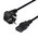  Кабель питания GoPower 00-00024055 евровилка CEE 7/7-C13 1.2м ПВХ 0.75мм черный 1/10/200 