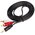  Кабель аудио Exegate EX225927RUS 3.5mm Jack M - 2xRCA M 2м 