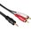  Кабель аудио Exegate EX225927RUS 3.5mm Jack M - 2xRCA M 2м 