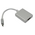  Кабель-адаптер Exegate EX-CM-HDMIF-0.15 EX284937RUS Type C-HDMI USB Type C/19F 0,15м 