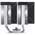  Кулер JONSBO CR-1400 DV2 Black LGA1700/1200/115X/AM5/AM4 (TDP 220W, PWM, 92mm ARGB Fan*2, 6 тепловых трубки, 4-pin) Retail 