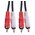  Кабель Perfeo R3001 2xRCA вилка - 2xRCA вилка 1м 
