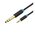  Кабель аудио Vention BABBG Jack 6,5 mm M/3,5 M 1,5м 
