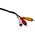  Аудиокабель TELECOM TAV4545-1.5m 3.5mm to 3RCA, 1.5m 