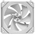  Вентилятор Lian Li Uni Fan SL120 V2 Reverse White /UF-RSL120V2-1W/ (G99.12RSLV21W.R0) 120x120x28мм (PWM, ARGB, 250-2000 об/мин, 29.2dBa) 