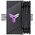 Кулер JONSBO CR-1400 E Black LGA1700/1200/115X/AM5/AM4 (TDP 180W, PWM, 92mm Dynamic Multi-Color LED Fan, 4 тепловые трубки, 4-pin) Retail 